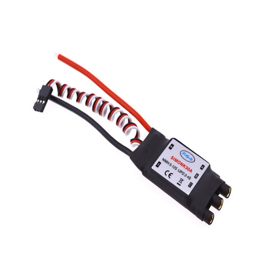 Readytosky Simonk 30A ESC 5V 2A BEC 30A Electronic Speed Controller High-Performance 30A ESC With 3.5mm Banana Connector For RC Models - RS8305