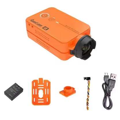 Runcam 2 4K Action Camera Edition Action Camera 4K Ultra HD Action Camera Edition HD Recording 155 Degree Wide Angle WiFi FPV Camera 49g With Replaceable Battery For RC Drone Airplane - RS7287