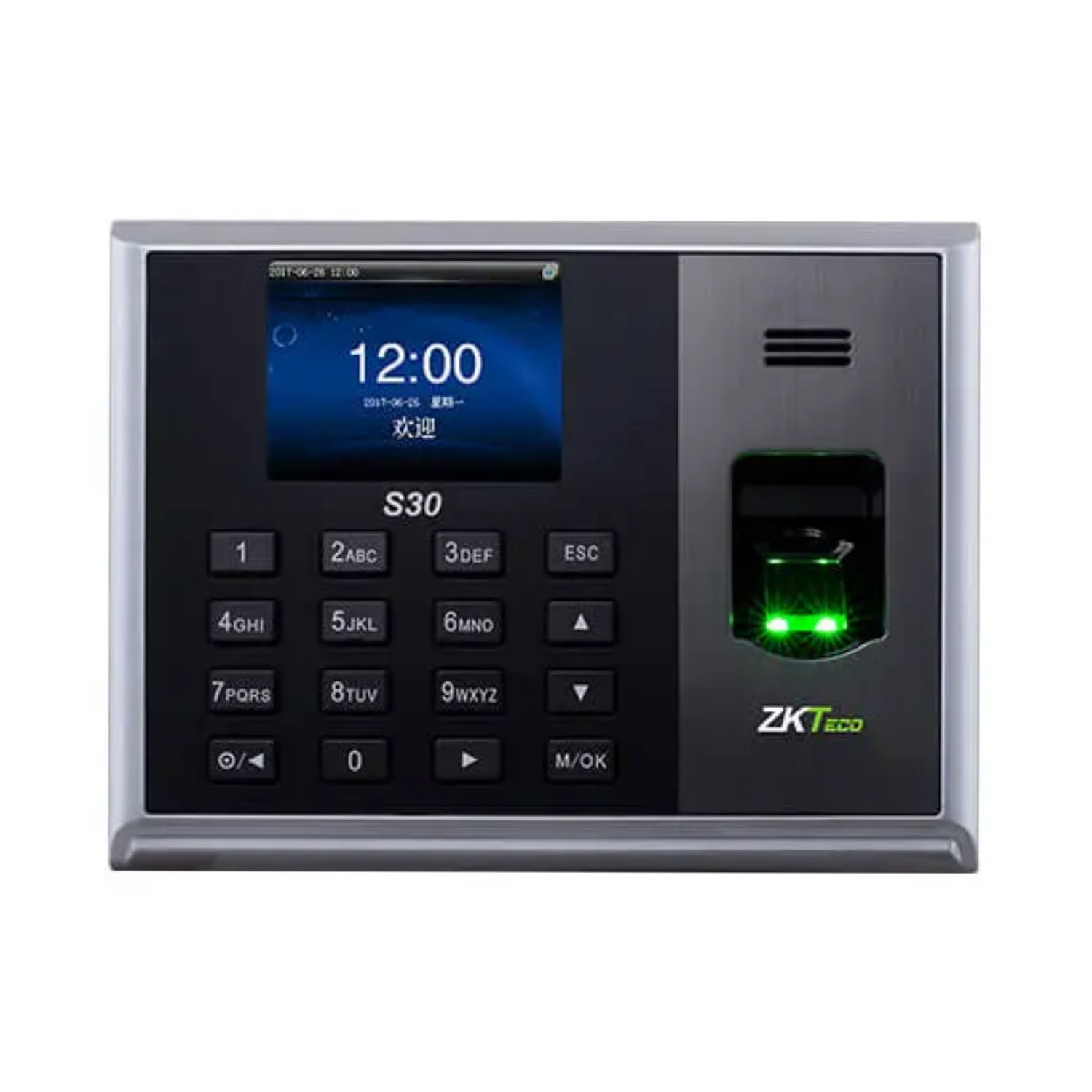 Buy ZKTeco S30 Biometric Fingerprint Time Attendance System – REES52
