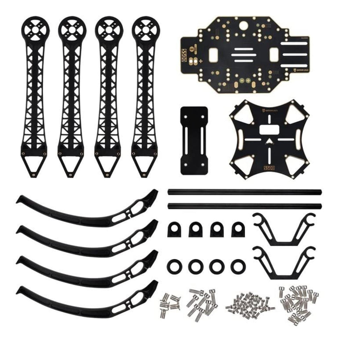 S500 Quadcopter Frame FPV Frame Multi Rotor - OG Carbon Fiber – REES52