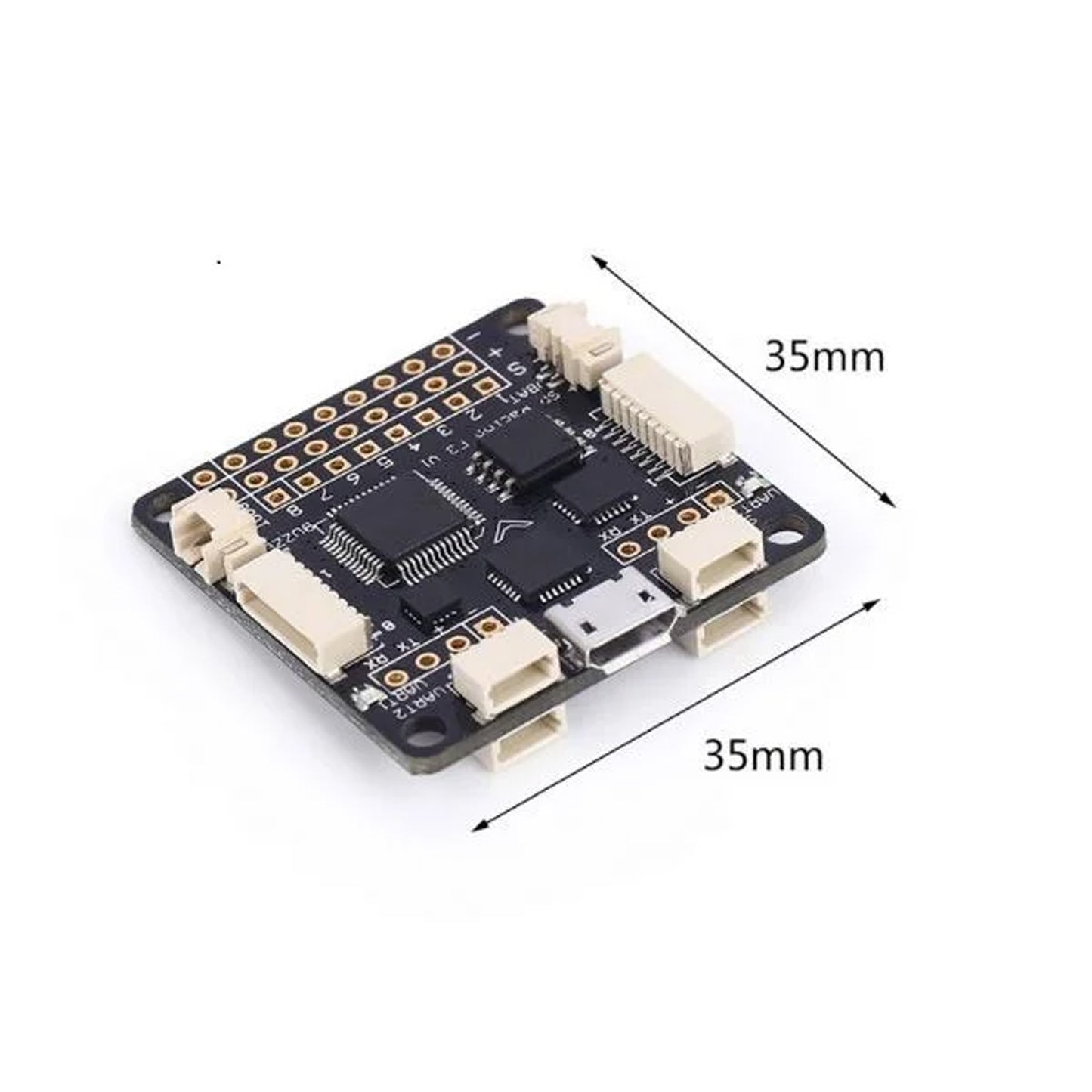 SP Racing F3 Deluxe Flight Controller F3 Flight Controller Deluxe For F3 Flight Controller With Integrated OSD Deluxe for FPV Multicopter High-Performance F3 Deluxe Drone Flight Controller - RS7307