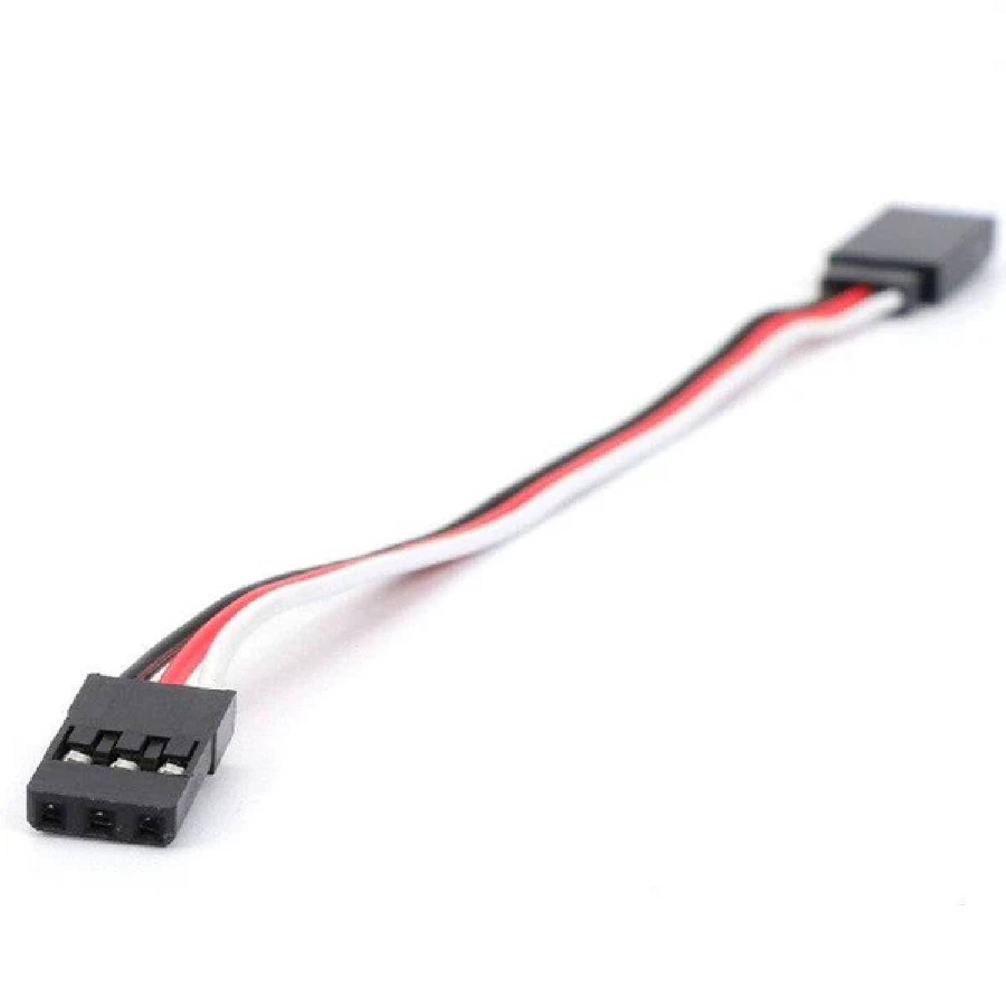 SafeConnect 45Cm Flat Servo Extension Cable 45cm Flat Futaba Servo Extension Cable 22AWG Servo Extension Lead Durable Flat Servo Extension For High-Quality Servo Extension - RS3678