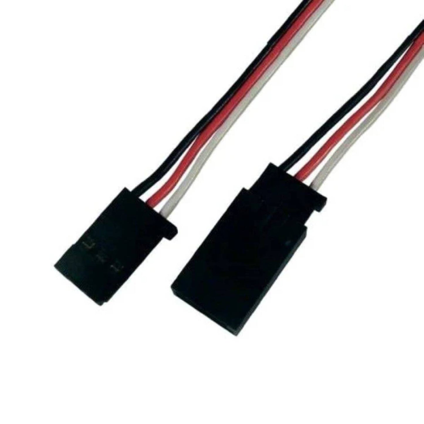 SafeConnect 45Cm Flat Servo Extension Cable 45cm Flat Futaba Servo Extension Cable 22AWG Servo Extension Lead Durable Flat Servo Extension For High-Quality Servo Extension - RS3678