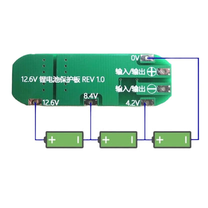 Seiko Protection IC 10A Protection Board Seiko Protection Board Seiko 3S 10A Lipo Battery Protection For 3S 11.1V 12V 12.6V 18650 Lipo Battery - RS5992