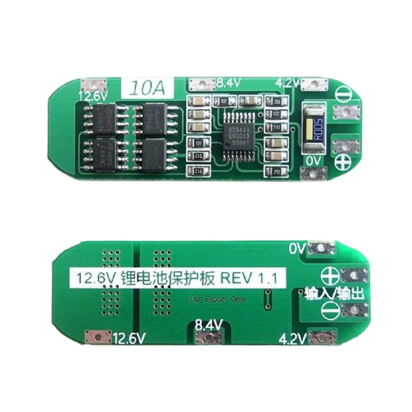 Seiko Protection IC 10A Protection Board Seiko Protection Board Seiko 3S 10A Lipo Battery Protection For 3S 11.1V 12V 12.6V 18650 Lipo Battery - RS5992