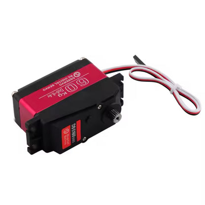 DSServo DS5160SSG 60kg Waterproof Digital Servo 180°,  270° (Optional) Degree Rotation 8.4V High Voltage Metal Gear Servo  High Torque RC Servo Perfect  For 1/5 Scale RC Cars and Trucks