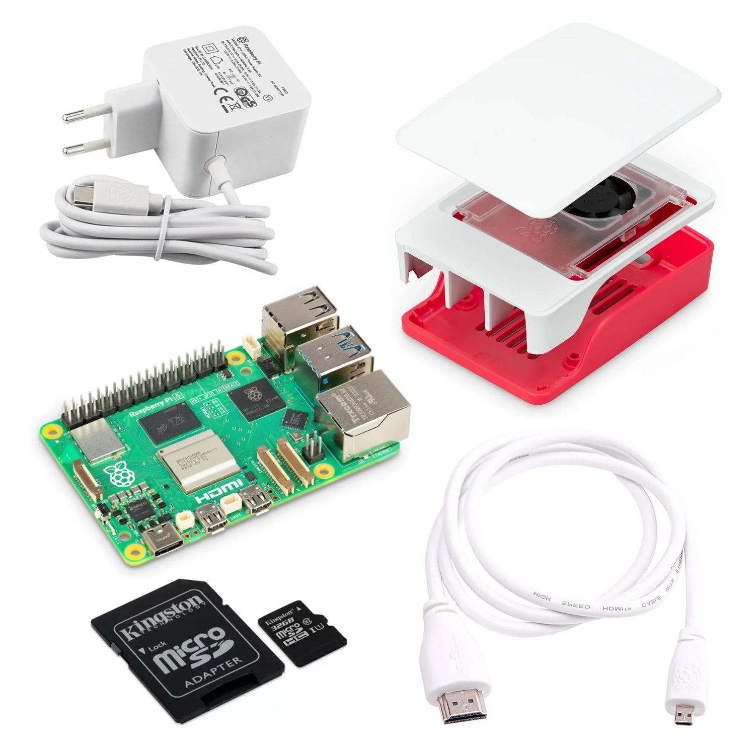 Raspberry Pi 5 Model B Starter Kit: Unleash Your Creativity Coding with the Raspberry Pi 5 Board