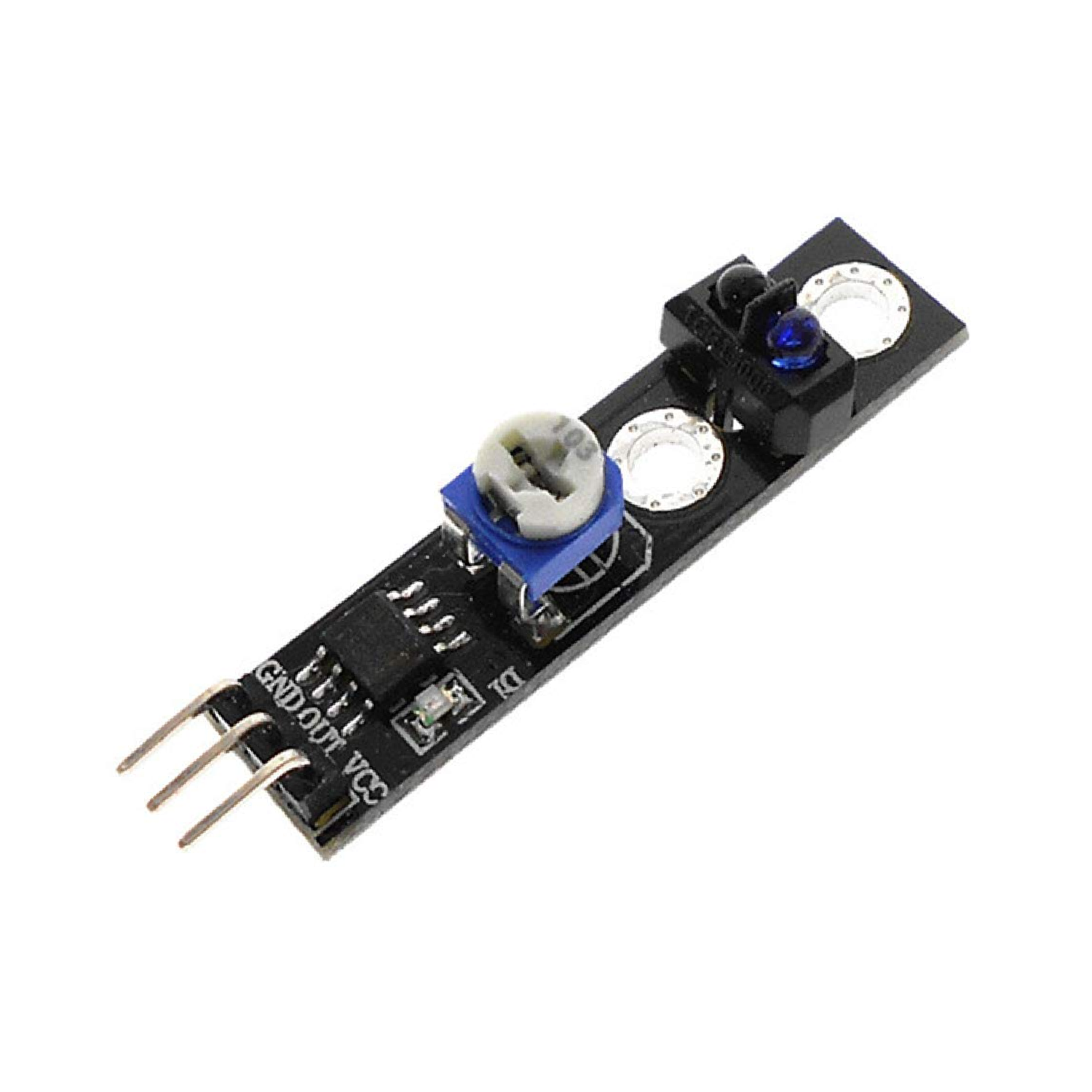 Ir Line Tracking Sensor Fritzing TCRT5000 Single Channel Infrared Line Tracking Sensor Module – REES52