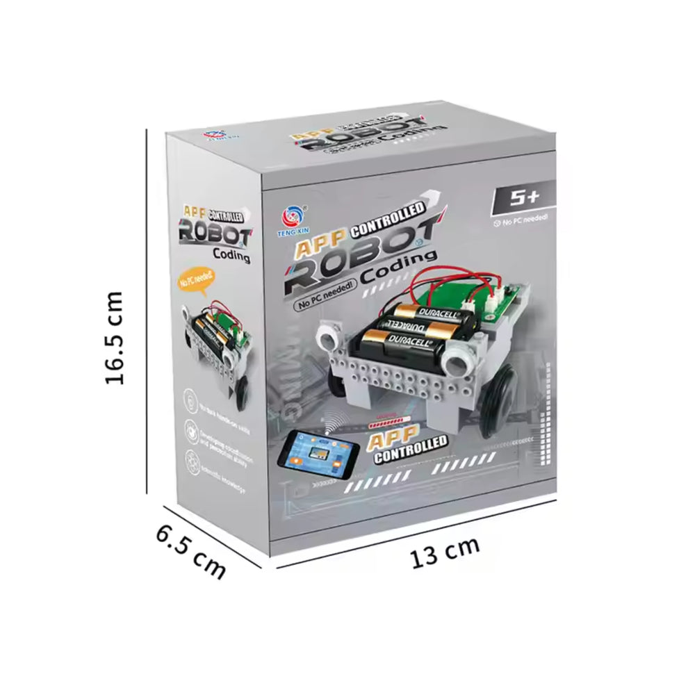 TXMR-004 App Coding Robot DIY Robot Car Kit For Kids – REES52