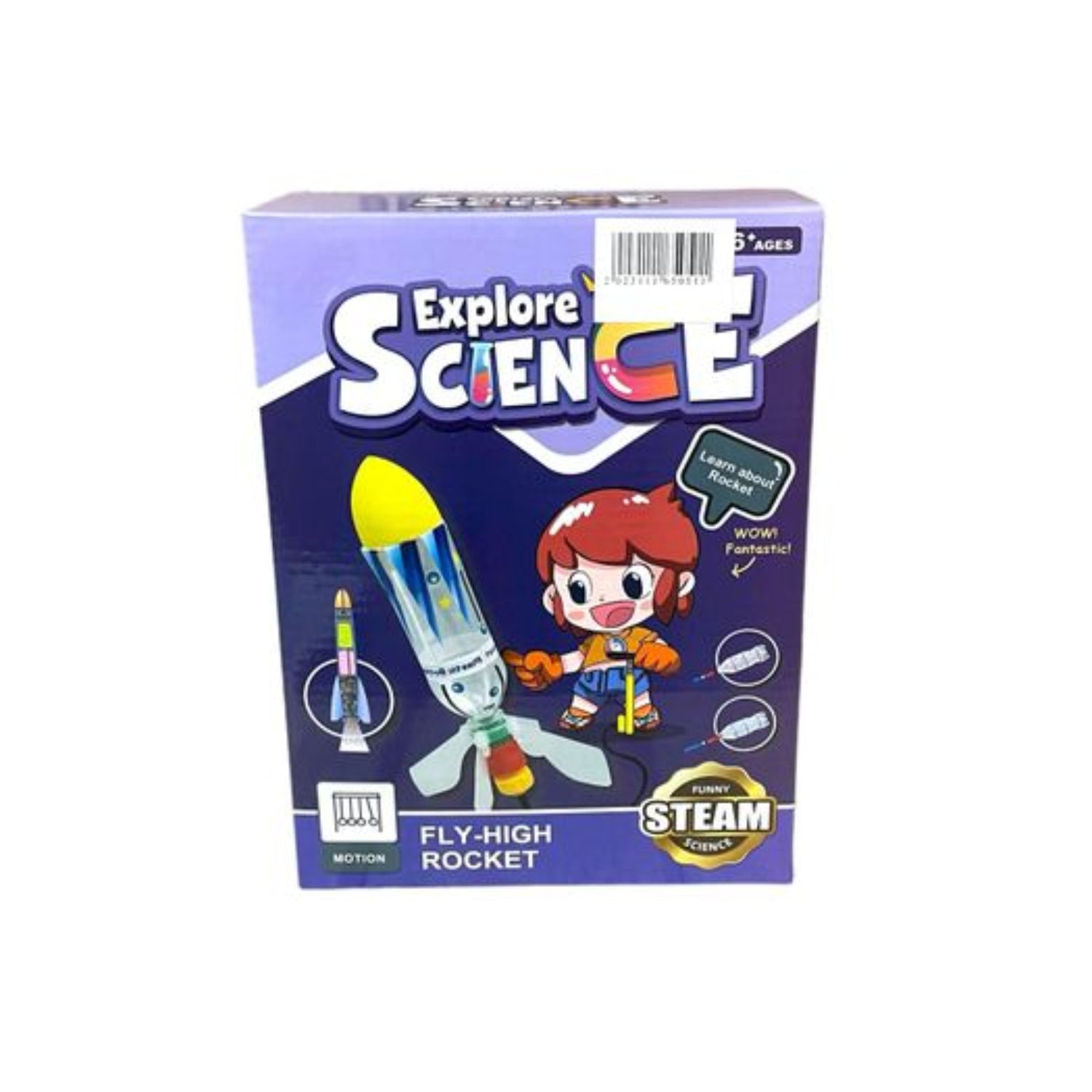 TXY-167 Fly-High Rocket Science Kit Launch Fly-High Rocket Explore Kit ...