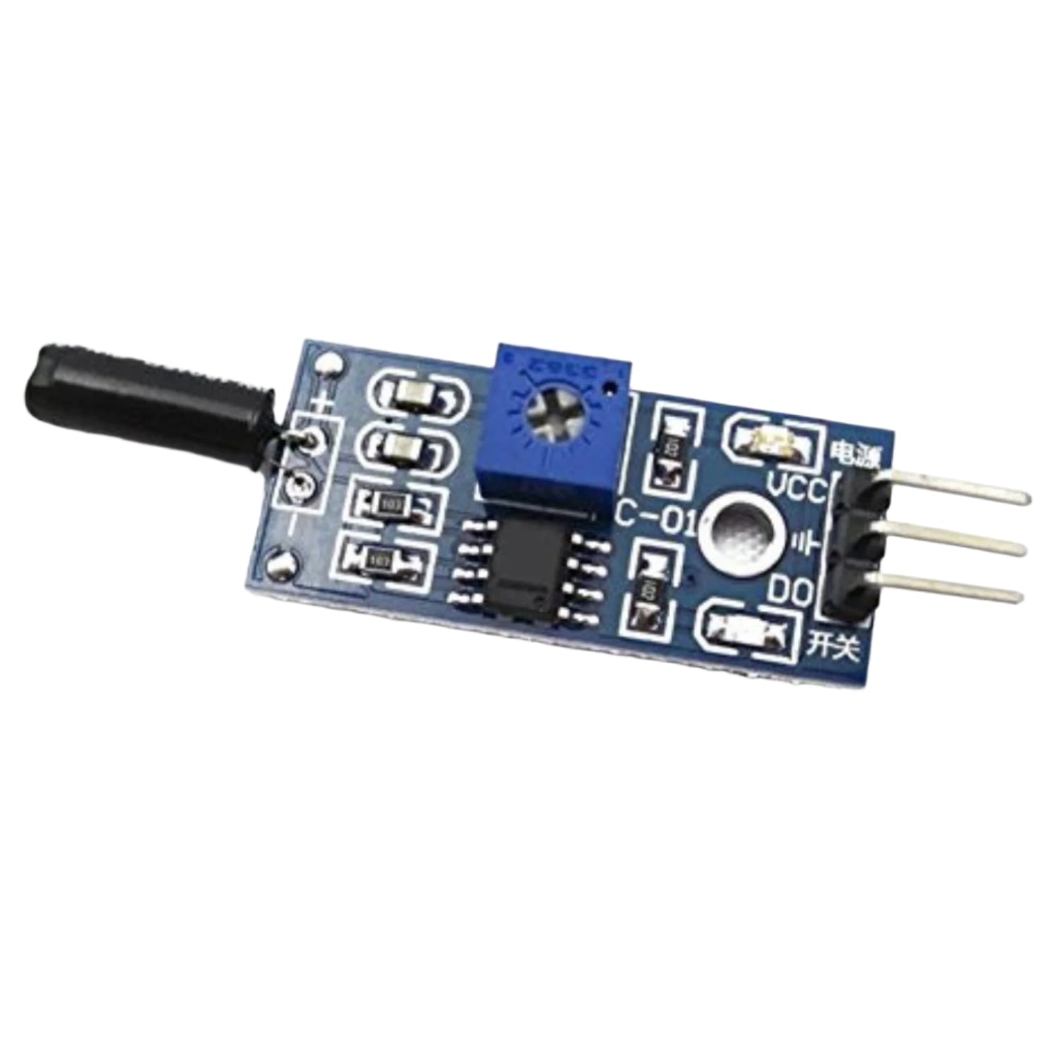 Tilt Sensor Magic Bit Tilt Sensor Module Black High Sensitivity Black Tilt Sensor Compact ...