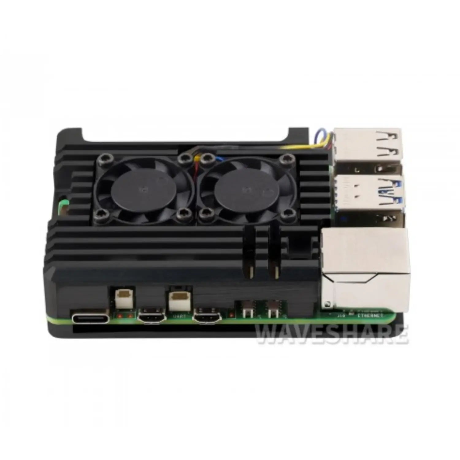 Waveshare Pi 5 dual fan case review

