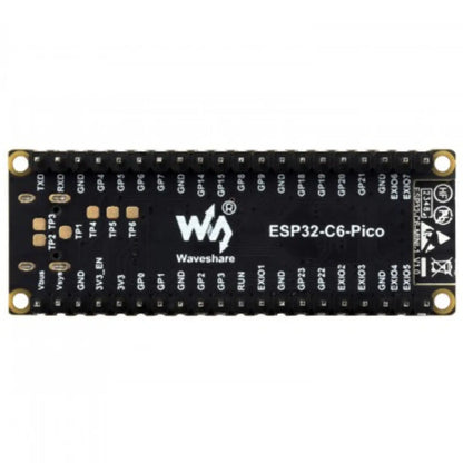 Waveshare ESP32-C6 module ready-to-use with soldered header