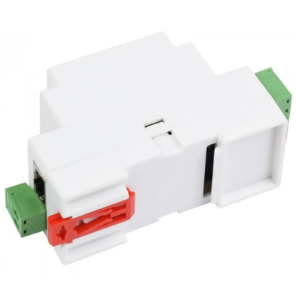 Waveshare Industrial RS232 to RJ45 Ethernet Serial Server Reliable TCP/IP Converter with Rail-Mount & POE function(optional)