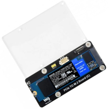 Waveshare PCIe to M.2 Adapter Board (C) for Raspberry Pi 5