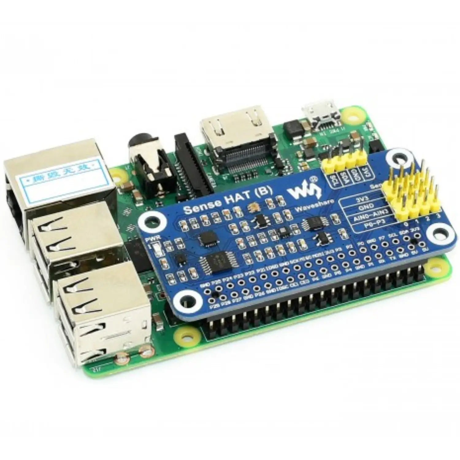 Waveshare environmental sensor HAT