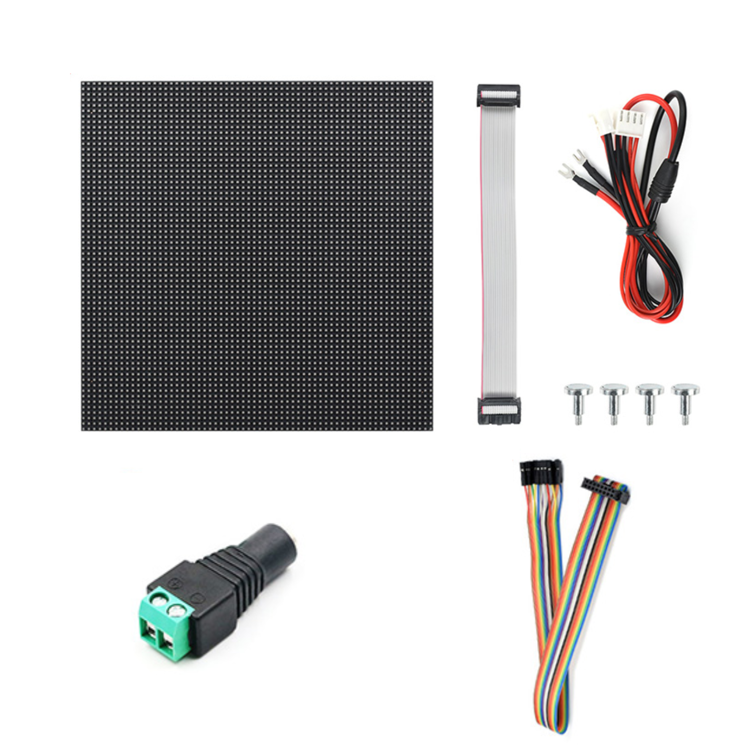 Waveshare 64x64 RGB Full-Color LED Matrix Panel 3mm Pixel Pitch – REES52