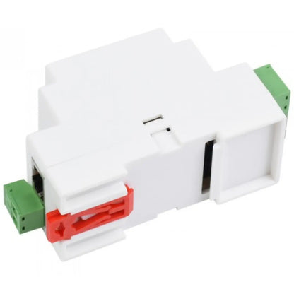 Waveshare Industrial RS232 to RJ45 Ethernet Serial Server Reliable TCP/IP Converter with Rail-Mount & POE function(optional)