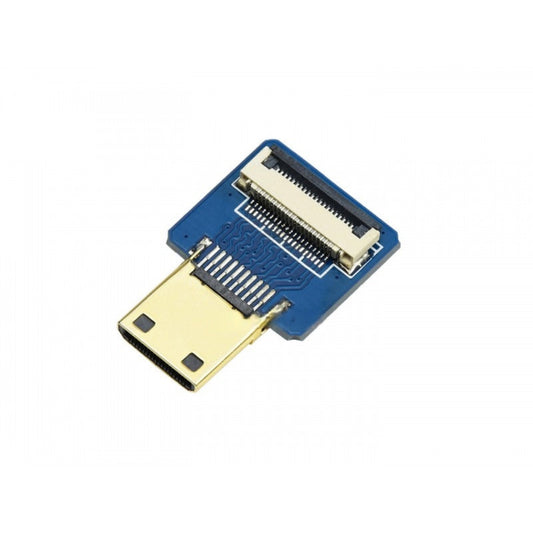 Waveshare Mini HDMI to FFC Straight Female Adapter