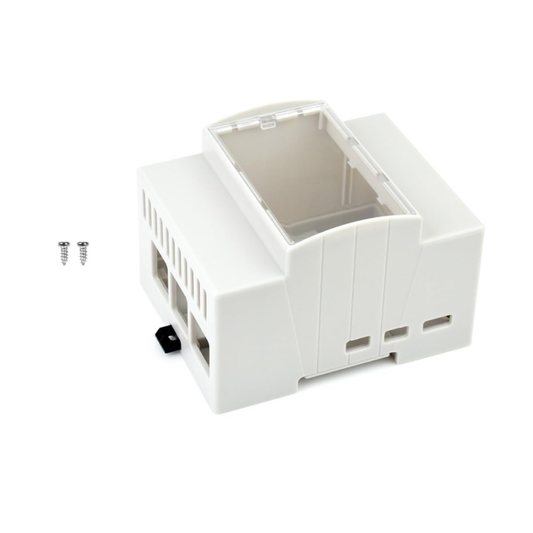 Waveshare Raspberry Pi 5 DIN Rail ABS Case