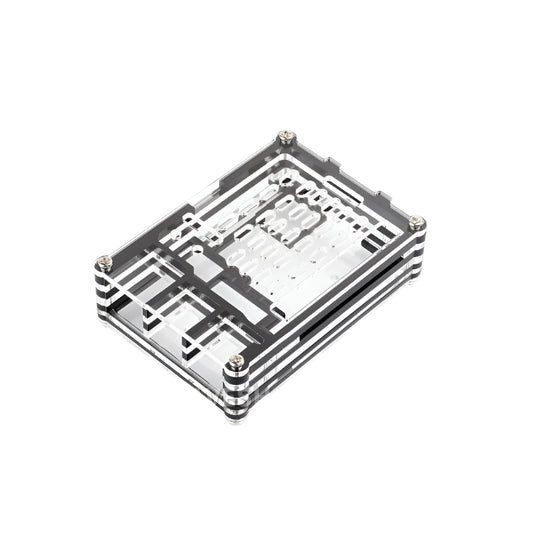 Waveshare Raspberry Pi 5 Transparent & Acrylic Case