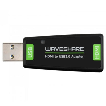 Waveshare USB HDMI Video Capture Card High Definition HDMI to USB Adapter for Gaming, Streaming, DSLR Cameras & Live Recording