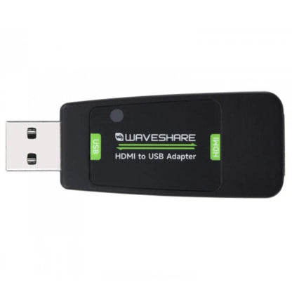 Waveshare USB HDMI Video Capture Card High Definition HDMI to USB Adapter for Gaming, Streaming, DSLR Cameras & Live Recording