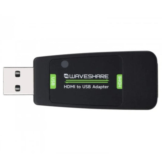 Waveshare USB HDMI Video Capture Card High Definition HDMI to USB Adapter for Gaming, Streaming, DSLR Cameras & Live Recording
