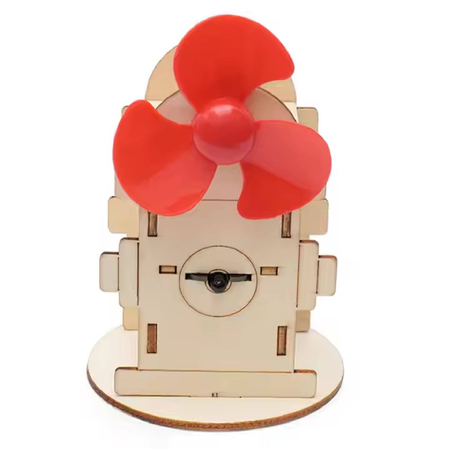 Wood Flame Induction Fan STEM Kit DIY Flame Induction Fan Kit โ REES52