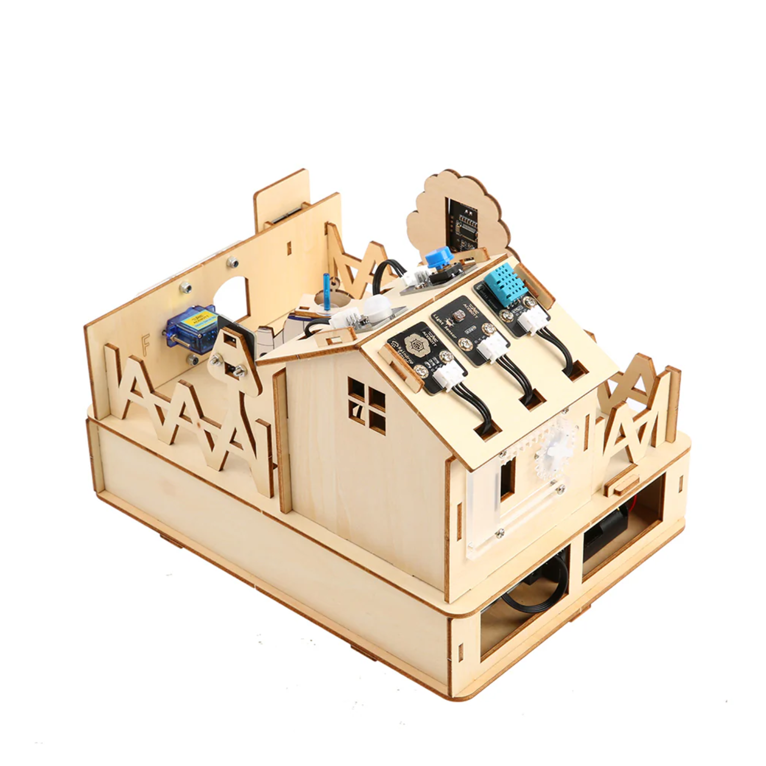 Wooden House IoT STEM Kit