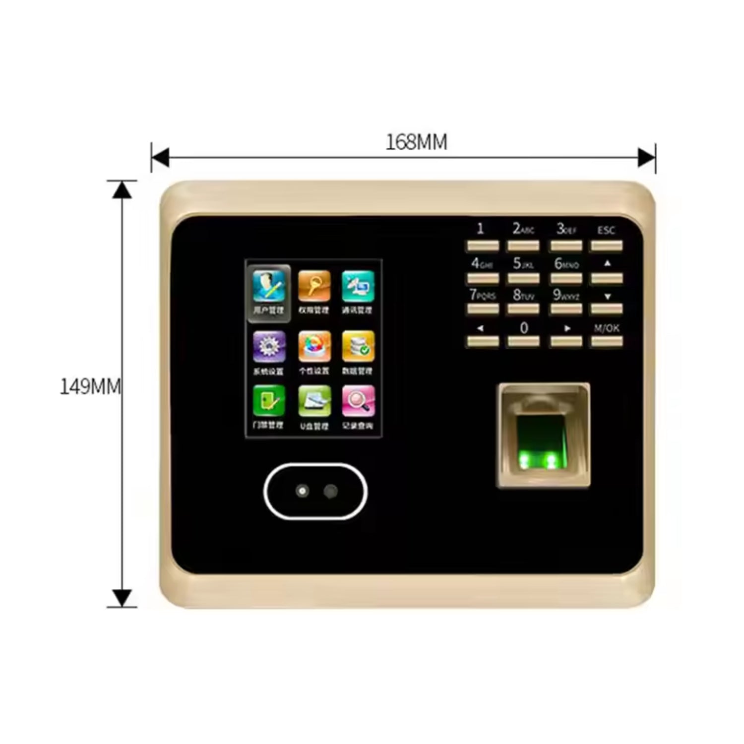 Biometric attendance machine with Wi-Fi