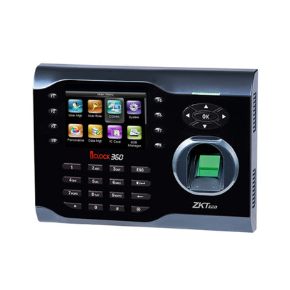 ZKTeco iClock360 Advanced Fingerprint Time & Attendance System