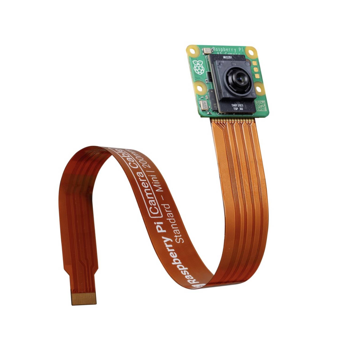 Raspberry Pi AI Camera 12MP with Sony IMX500 Intelligent Vision Sensor Object Detection Camera Facial Recognition Camera - RS7276