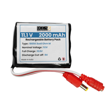 2000 mAh rechargeable battery