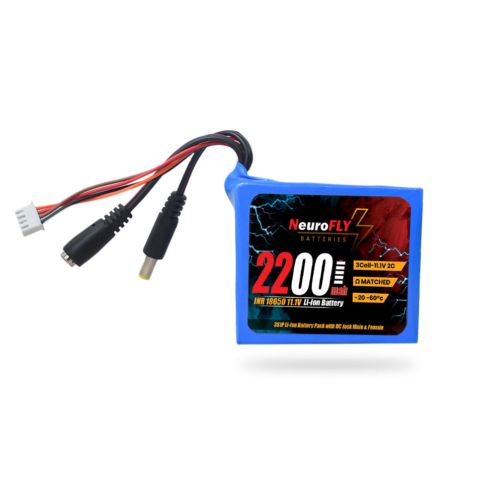 NeuroFLY 11.1V 2200mAh Li-Ion Battery Pack