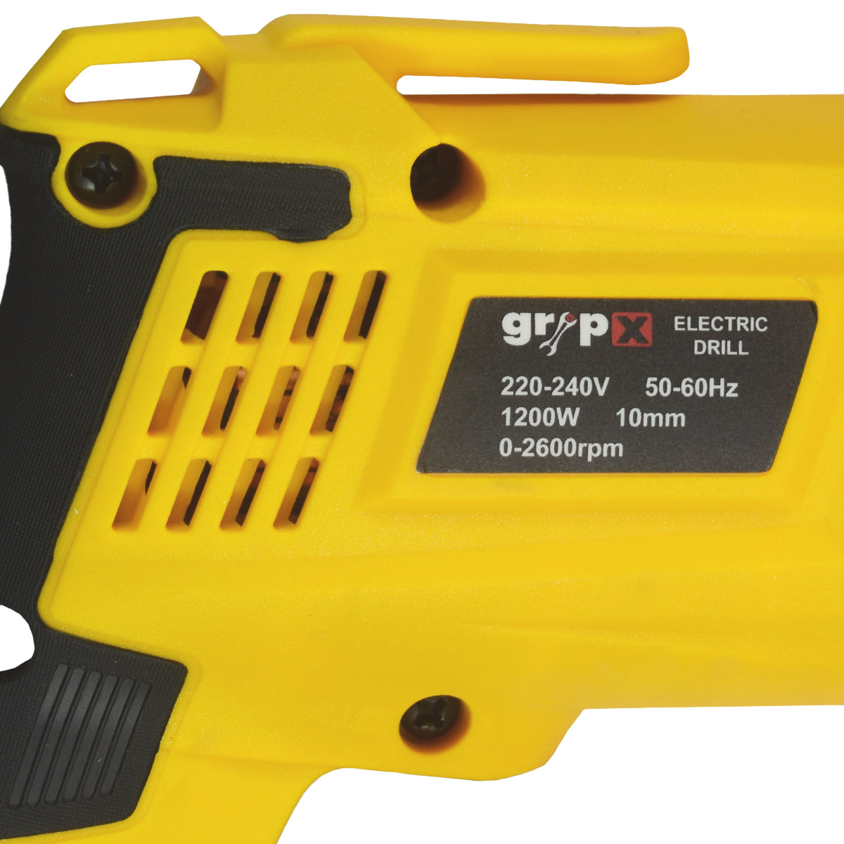 GripX 1200W Heavy-Duty Electric Drill Machine