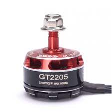 GT2205 2300KV Brushless DC Motor - Silver Cap (CCW Motor Rotation) - RS3575 - REES52