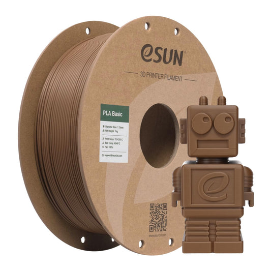 eSUN PLA-Basic 1.75mm Brown Filament