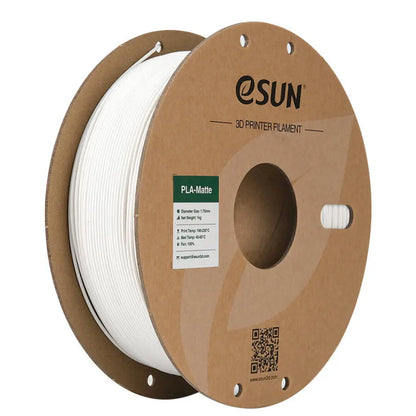 eSUN PLA-Matte 1.75mm Milky White Filament