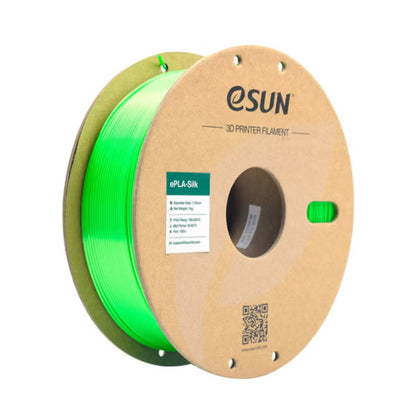 eSUN PLA Silk 1.75mm Filament - Green