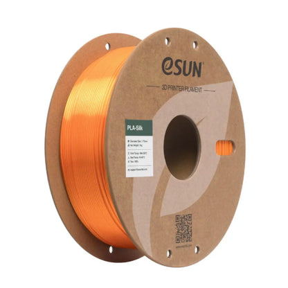 eSUN PLA Silk 1.75mm Filament - Orange