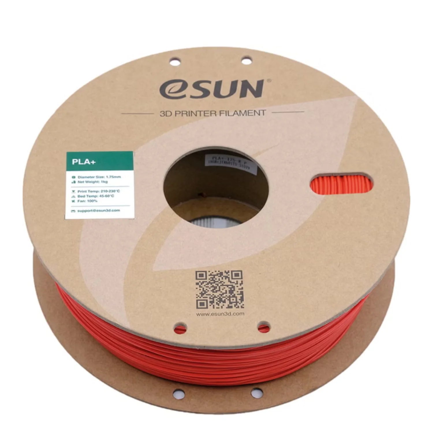 eSun Red Premium PLA Plus Filament