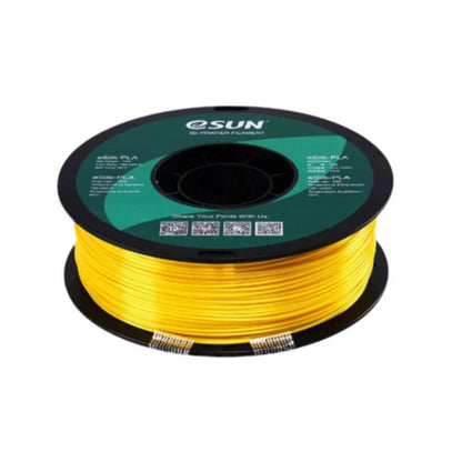 eSun eSilk PLA Filament 1.75mm eSilk PLA Filament Premium eSilk PLA Filament Evalulate Your 3D Project With Professional eSun eSilk PLA Filament - 1KG - Yellow - RS6765