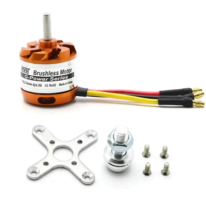 DYS D3536-9 Brushless Outrunner Motor 910KV BLDC Motor RC Brushless Motor High-Performance Outrunner Motor For Drones and Model Airplanes - RS4139