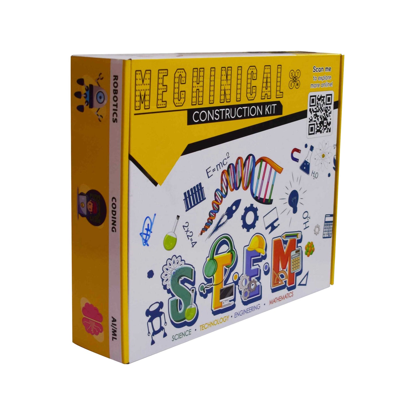 DIY Mechanical Construction Kit Hands-On Learning STEM Kit For Age 6-14 Years Kids - RS8679