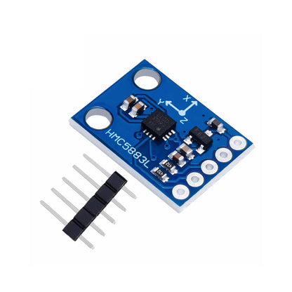 GY-273 HMC5883L Magnetometer Module 3-Axis Digital Compass Module Magnetic Field Sensor Module Arduino High-Performance 3-Axis Magnetometer Module Precise Magnetic Field Sensor - NB037