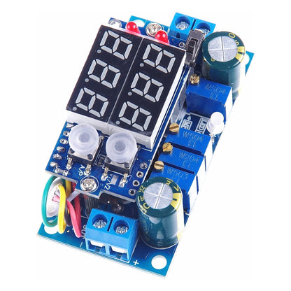 DC Voltage Regulator Buck Converter 6-36V to 1.25-32V Constant Current Voltage MPPT Solar Charge Controller 5A Solar Panel Power Supply With LED Display Voltmeter Ammeter Power Display For Charging Battery Car Power Supply - RS1902