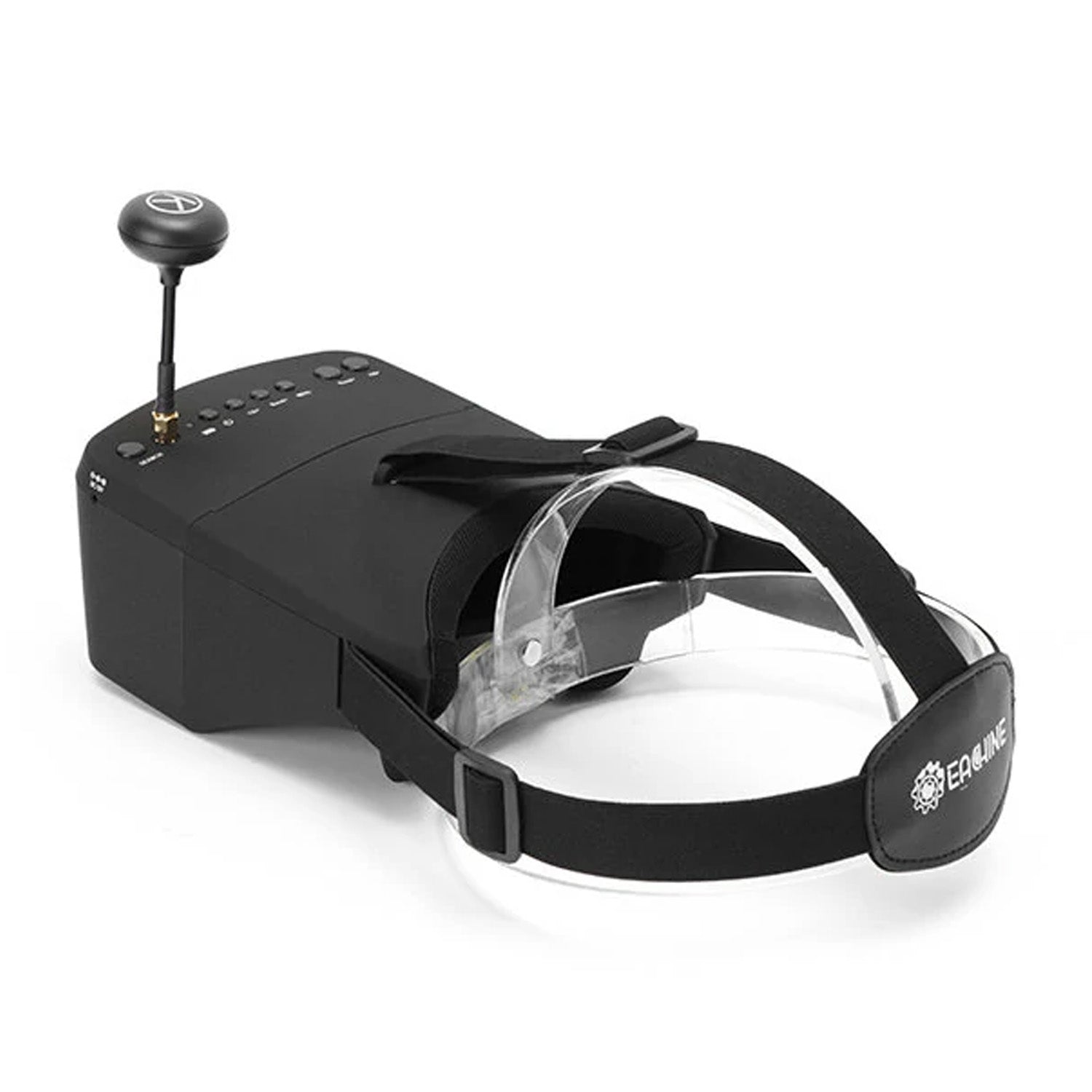 Eachine EV800 FPV Goggles 5 Inches 800x480 FPV Goggles 5.8G 40CH Raceband Auto-Searching Build In Battery Lightweight and Comfortable FPV Headset Affordable FPV Goggles Easy-to-Use FPV Goggles - Black - RS7262