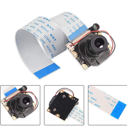 Raspberry Pi OV5647 Camera 5MP 1080P IR-Cut Camera Module for Raspberry Pi 3/4 Raspberry Pi Camera Module with Manual Day/Night Mode High-Resolution IR-Cut Camera for Raspberry Pi Projects - RS2908