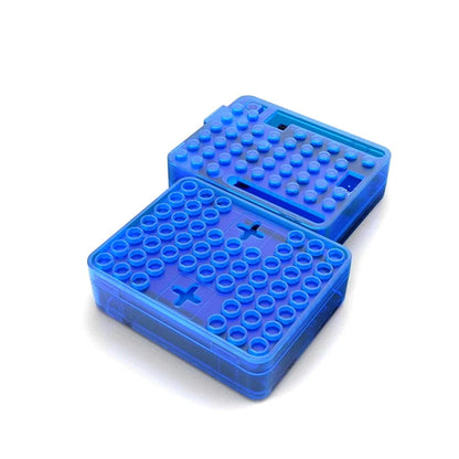 Arduino UNO R3 Case Arduino UNO R3 Injection Molding Case UNO R3 Protective Case With Bubble For Arduino UNO R3 High-Quality Case For Arduino UNO R3 - Blue - RS3210